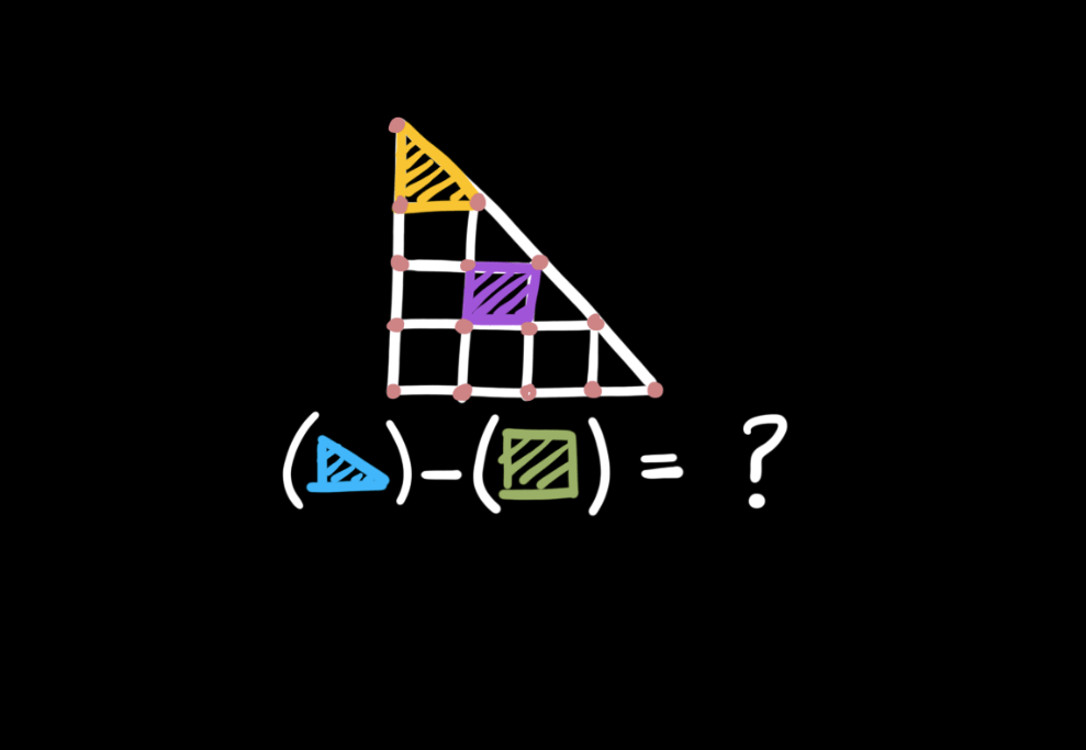 Triângulos Menos Quadrados